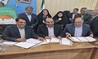 امضای تفاهمنامه 3جانبه همکاری اداره کل آموزش فنی و حرفه ای ، پارک علم و فناوری استان کرمان و فرمانداری انار